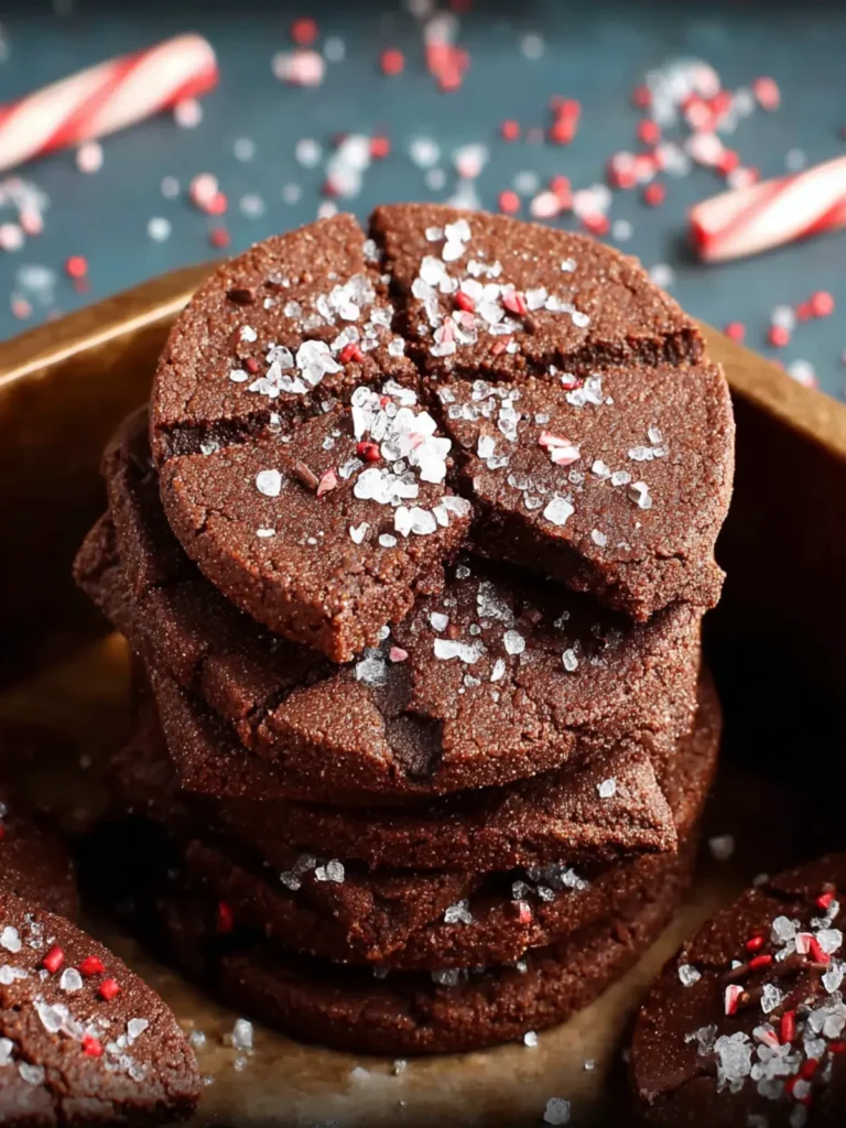 Chocolate Sugar Cookies First Image