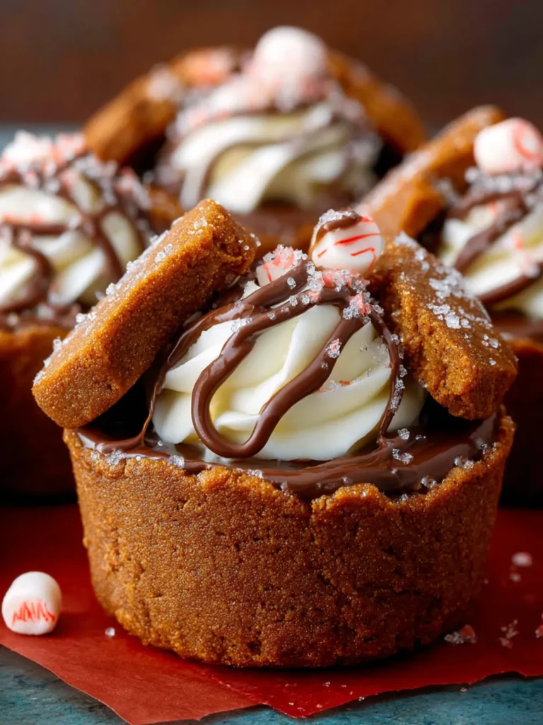Gingerbread Cookie Cups First Image
