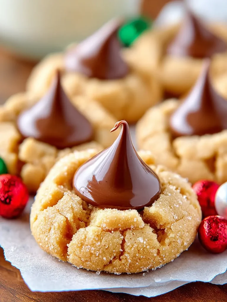 Gluten Free Peanut Butter Blossoms First Image