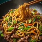 Mongolian Beef Noodles First Image