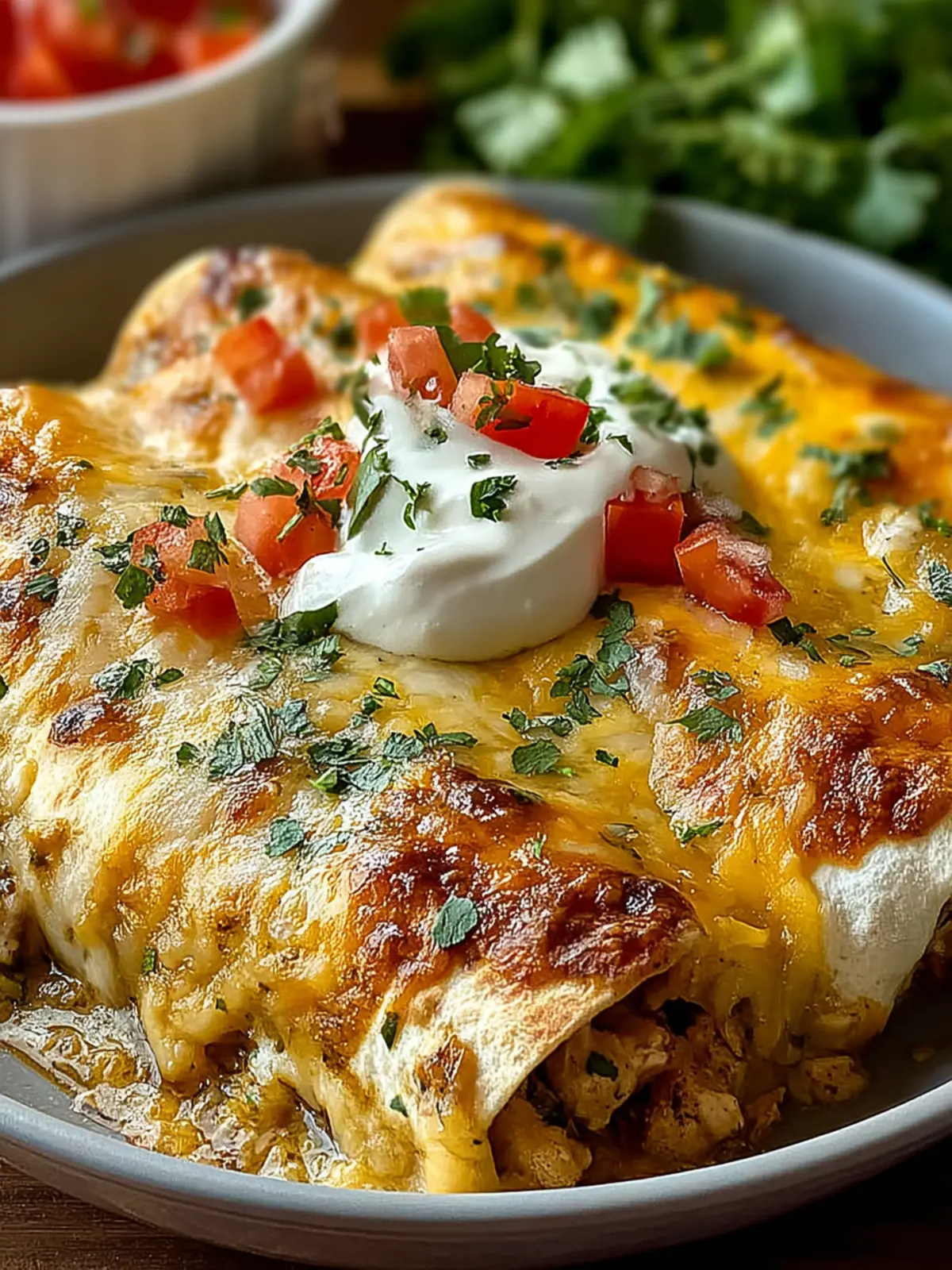 Green Chili Chicken Enchiladas: An Incredible Ultimate Recipe First Image