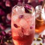 Sparkling Cardamom Rose Mocktail First Image