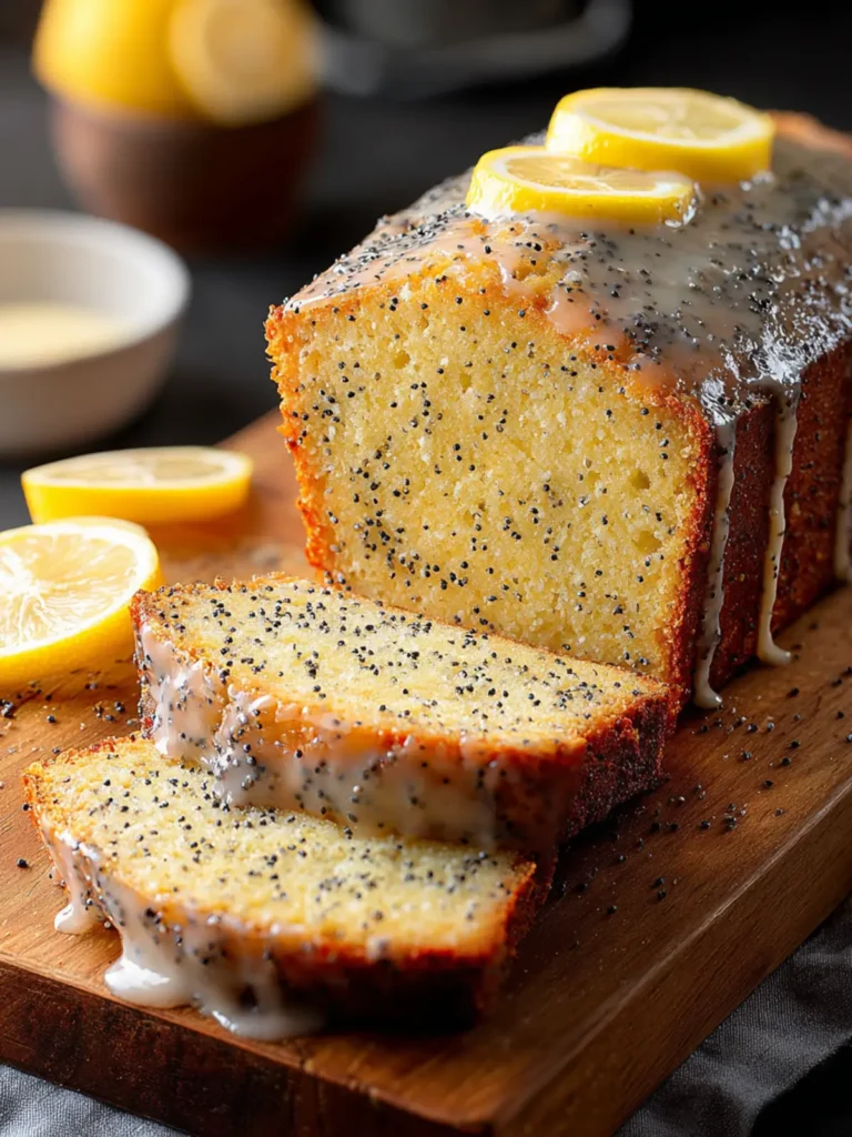 Irresistible Lemon Poppy Seed Bread Recipe to Delight You First Image