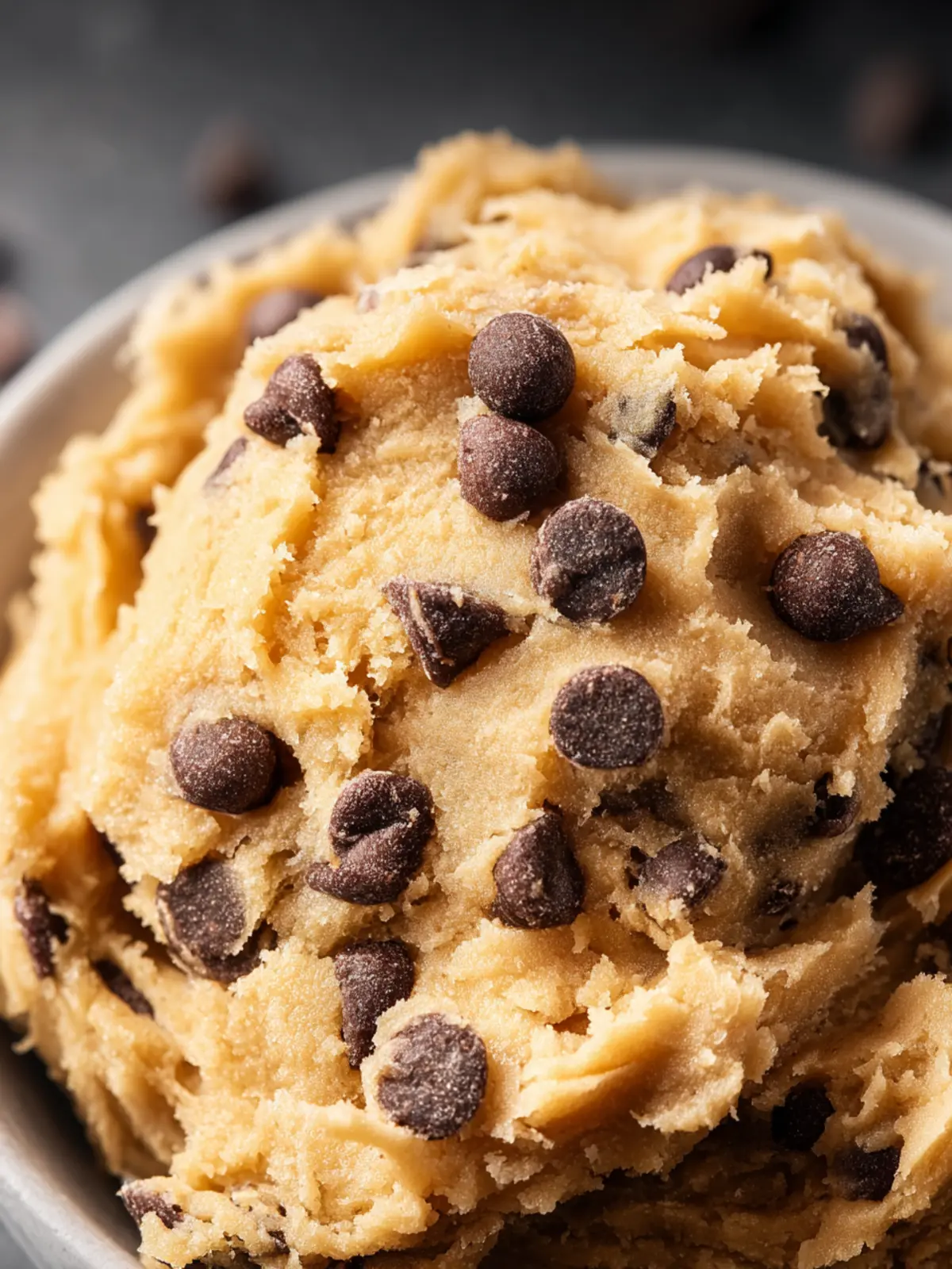 Irresistible Gluten Free Edible Cookie Dough Recipe First Image