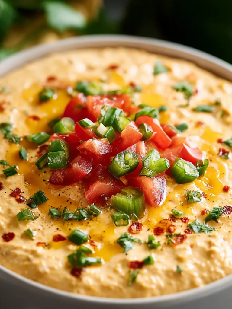 Creamy High Protein Cottage Cheese Queso Dip Recipe First Image