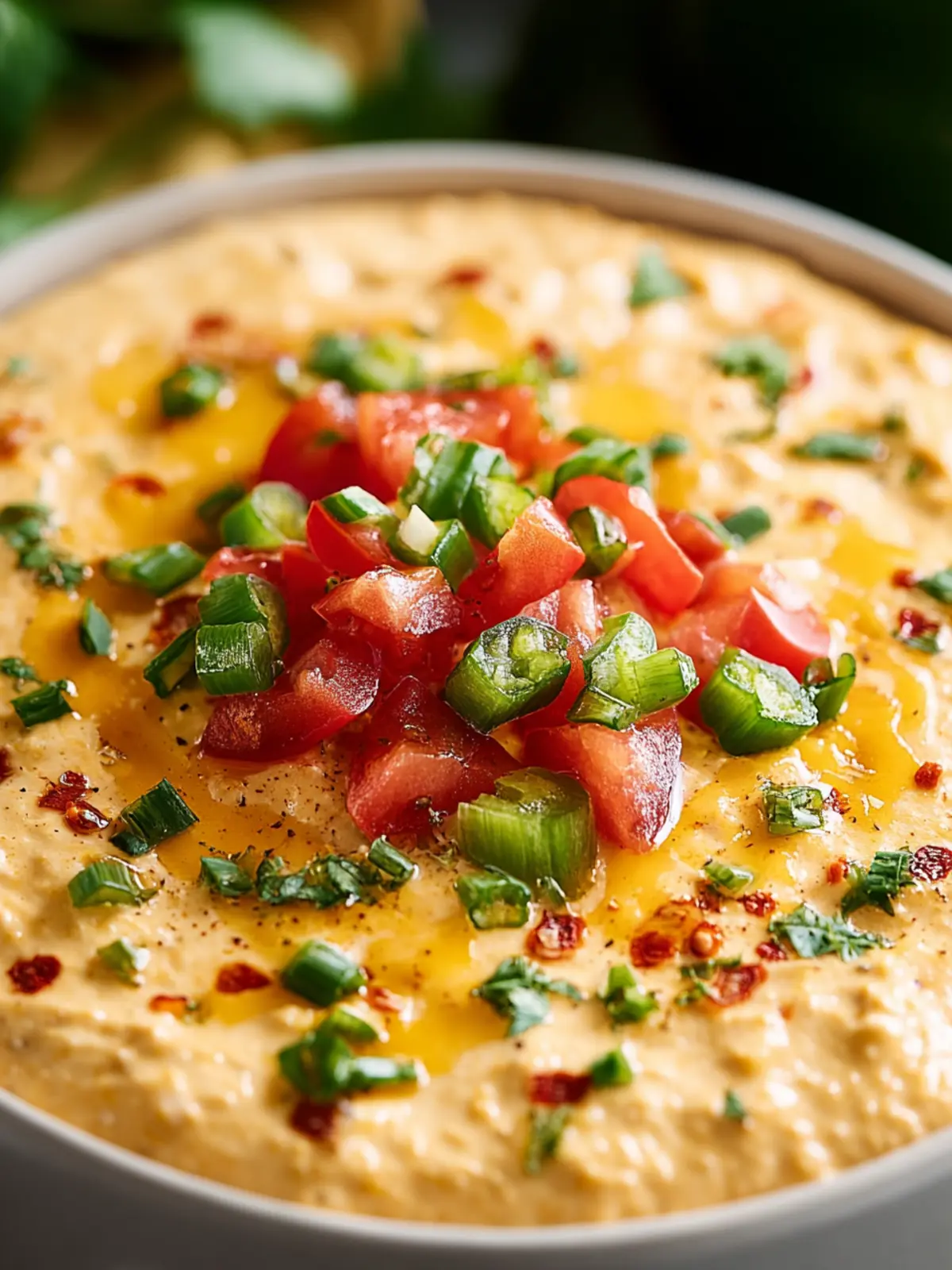 Creamy High Protein Cottage Cheese Queso Dip Recipe First Image