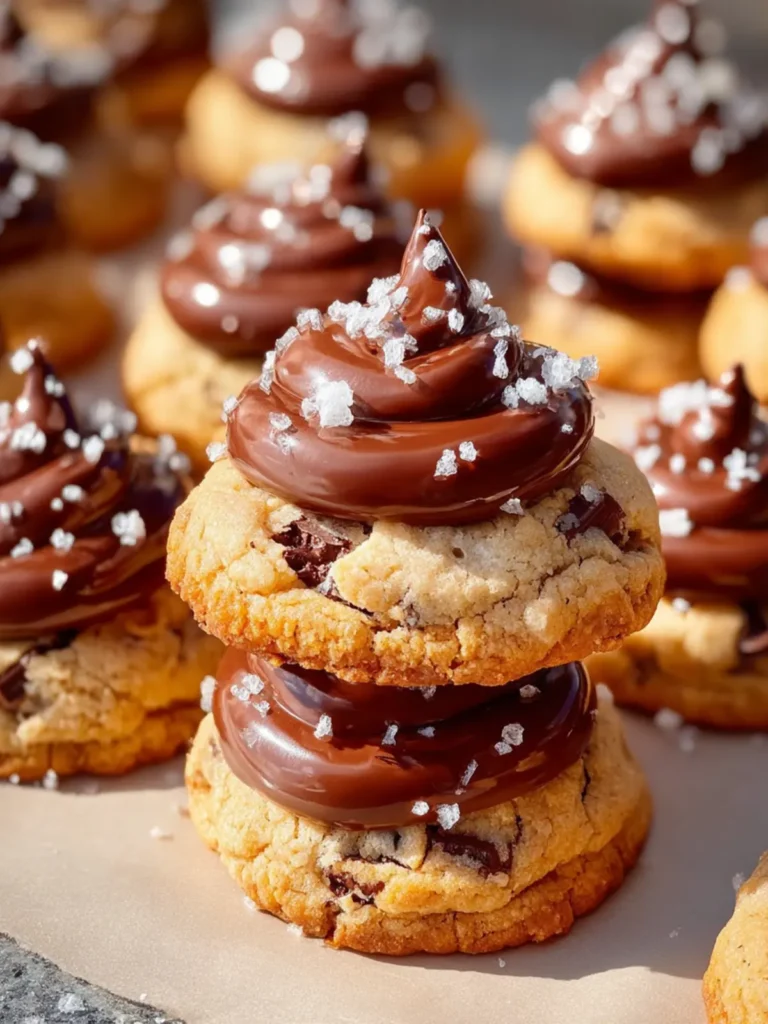 Brown Butter Sourdough Chocolate Chunk Cookies: Santa’s Hat Version First Image