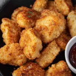 Air Fryer Frozen Chicken Nuggets First Image
