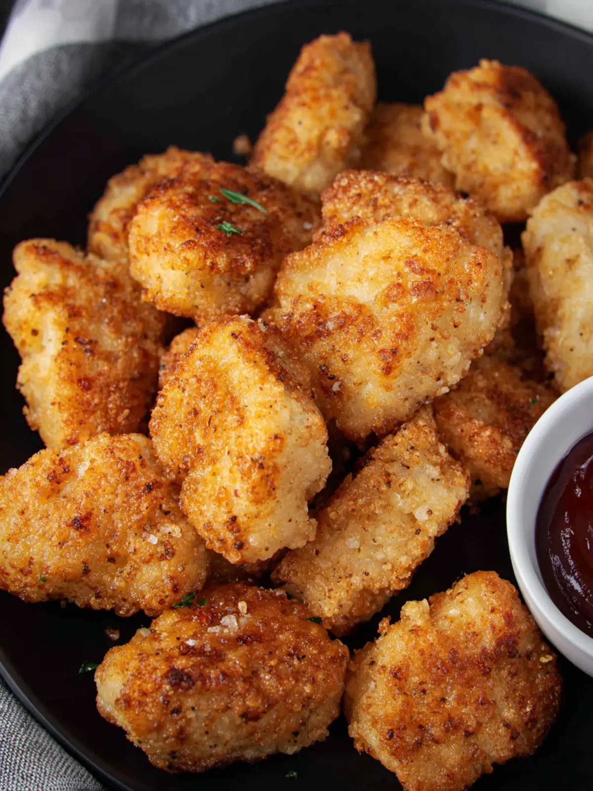 Air Fryer Frozen Chicken Nuggets First Image