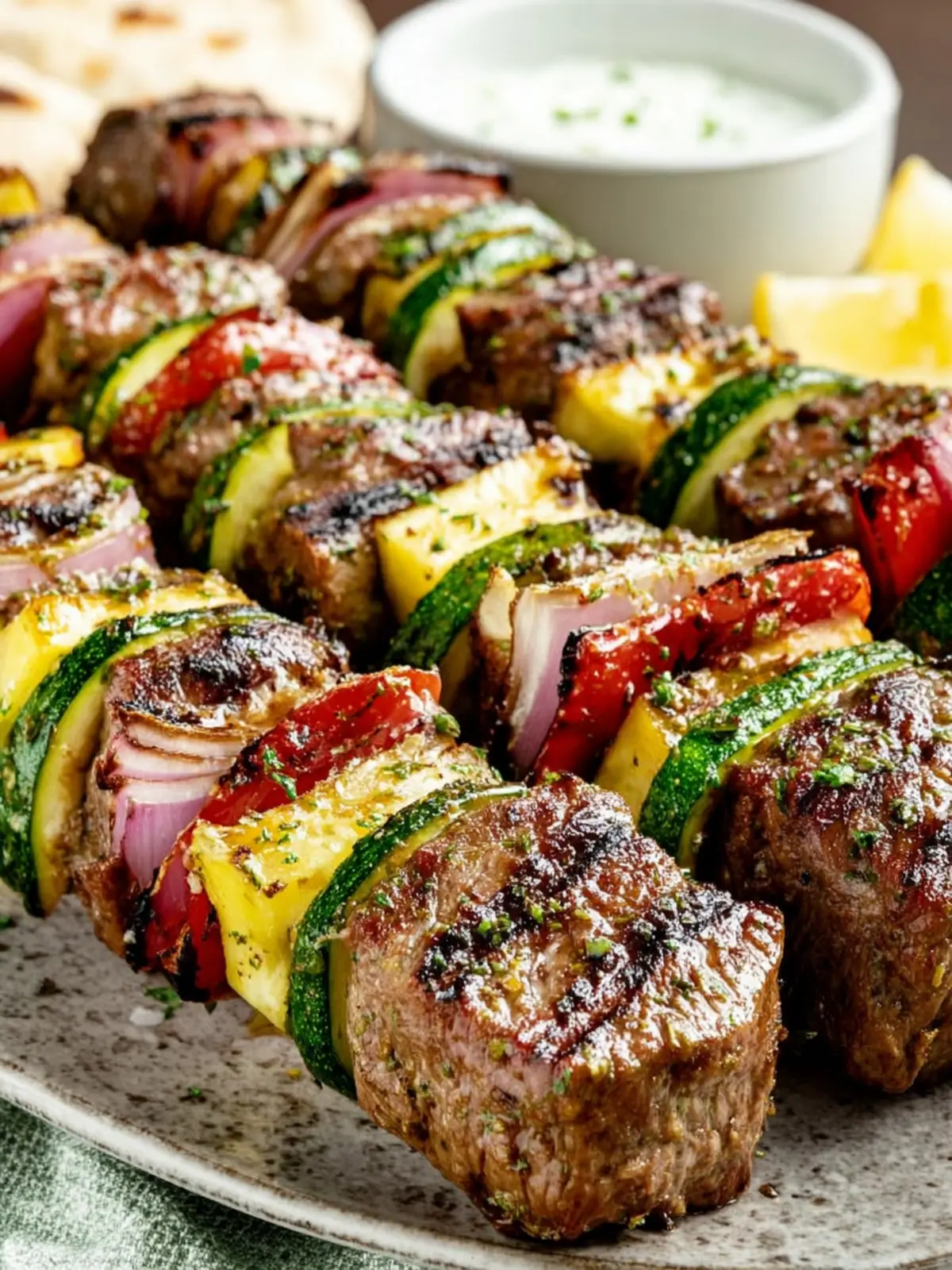 Grilled Lamb Kabobs First Image