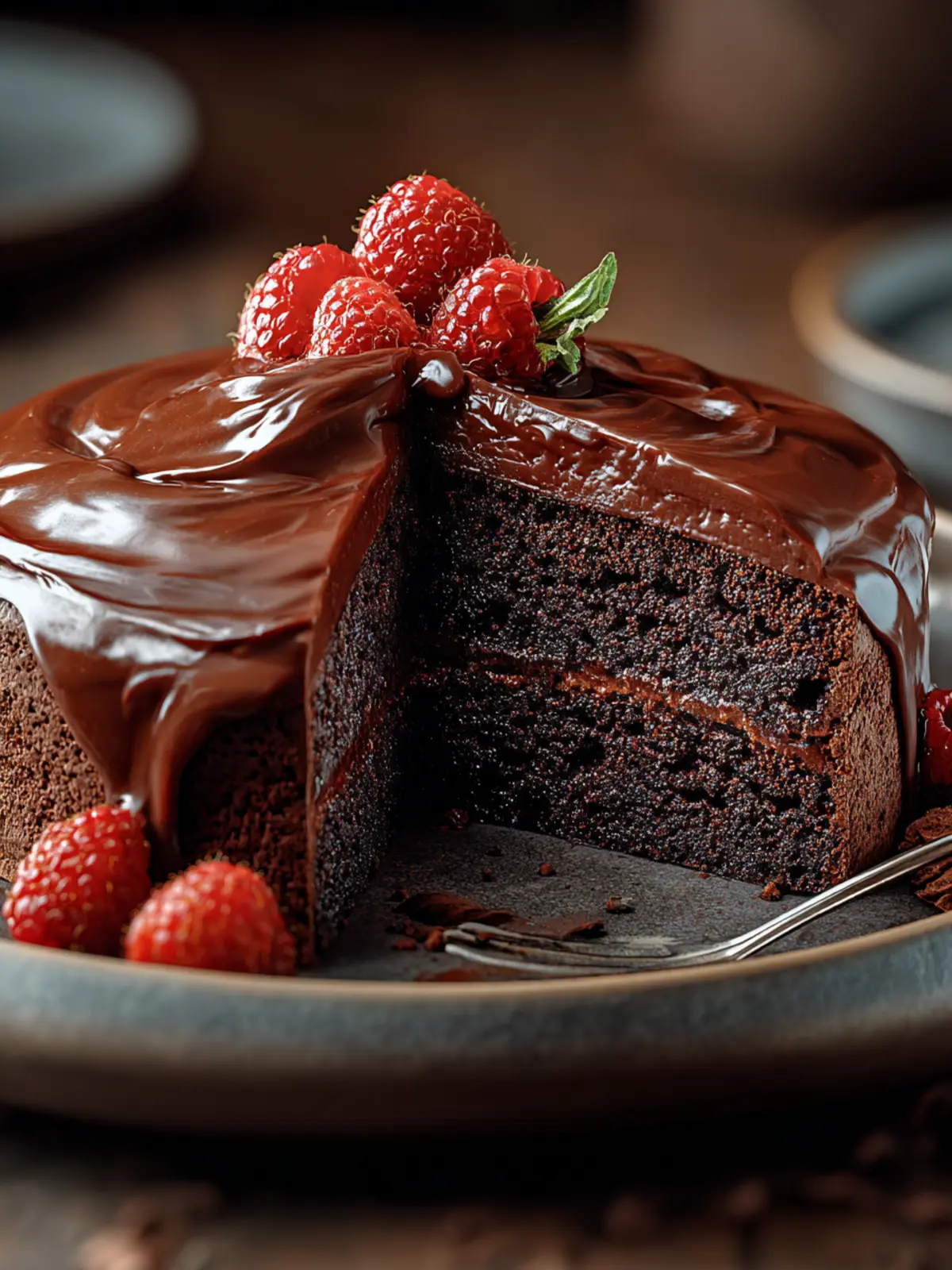 Chocolate Fudge Cake First Image