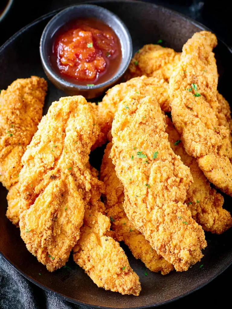 Air Fryer Frozen Chicken Tenders (Crispy and Easy) First Image