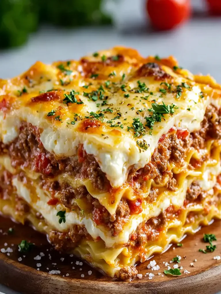 Ultimate Beef Lasagna: An Amazing 5-Layer Recipe First Image