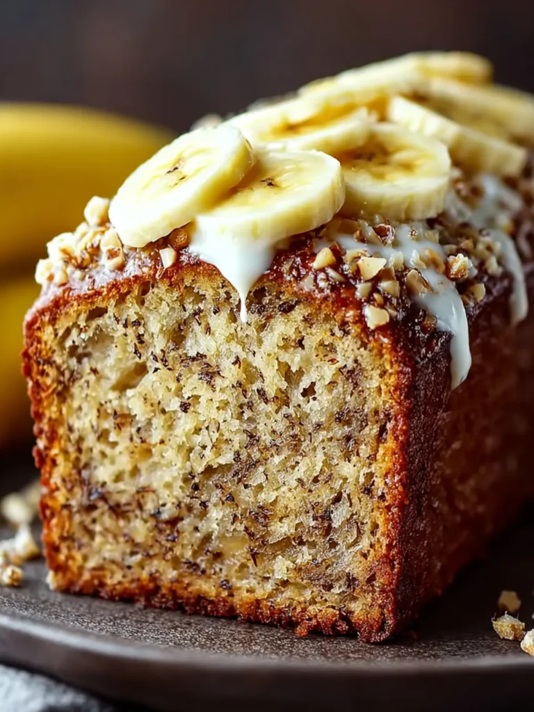 Mouthwatering Banana Bread with Sour Cream First Image