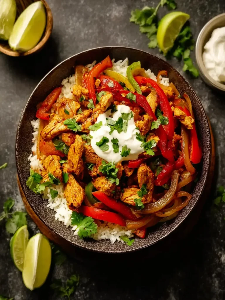 Chicken Fajita Bowls First Image