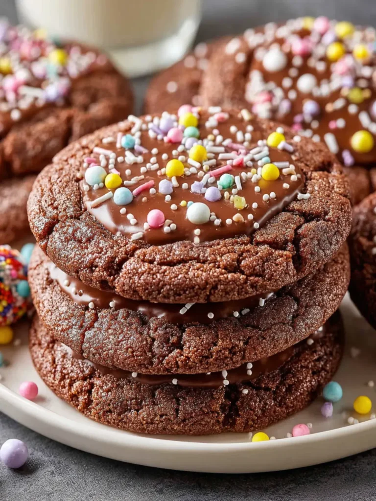 Chocolate Butter Cookies First Image