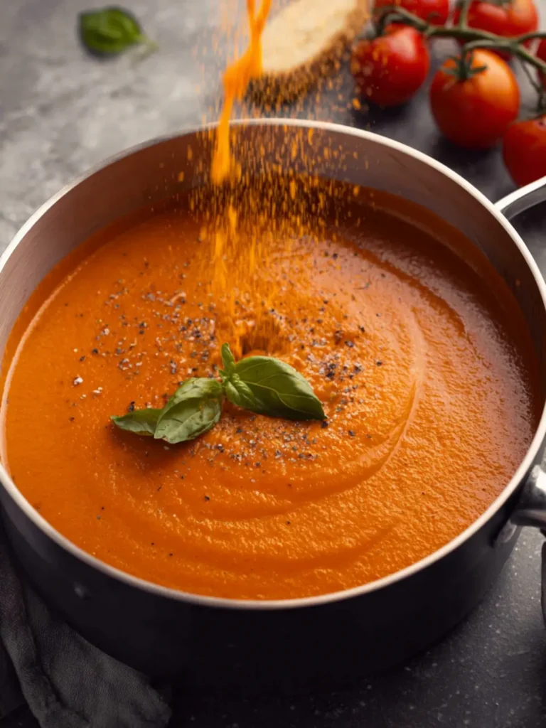 20 Minute Creamy Tomato Soup First Image