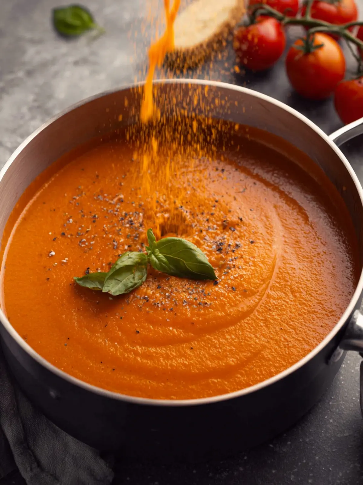 20 Minute Creamy Tomato Soup First Image