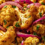 Air-Fryer Cauliflower with Red Onion and Ras al Hanout First Image
