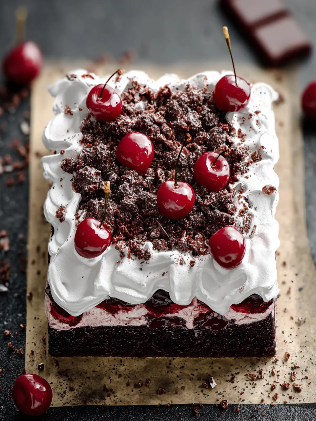 Black Forest Sheet Cake First Image