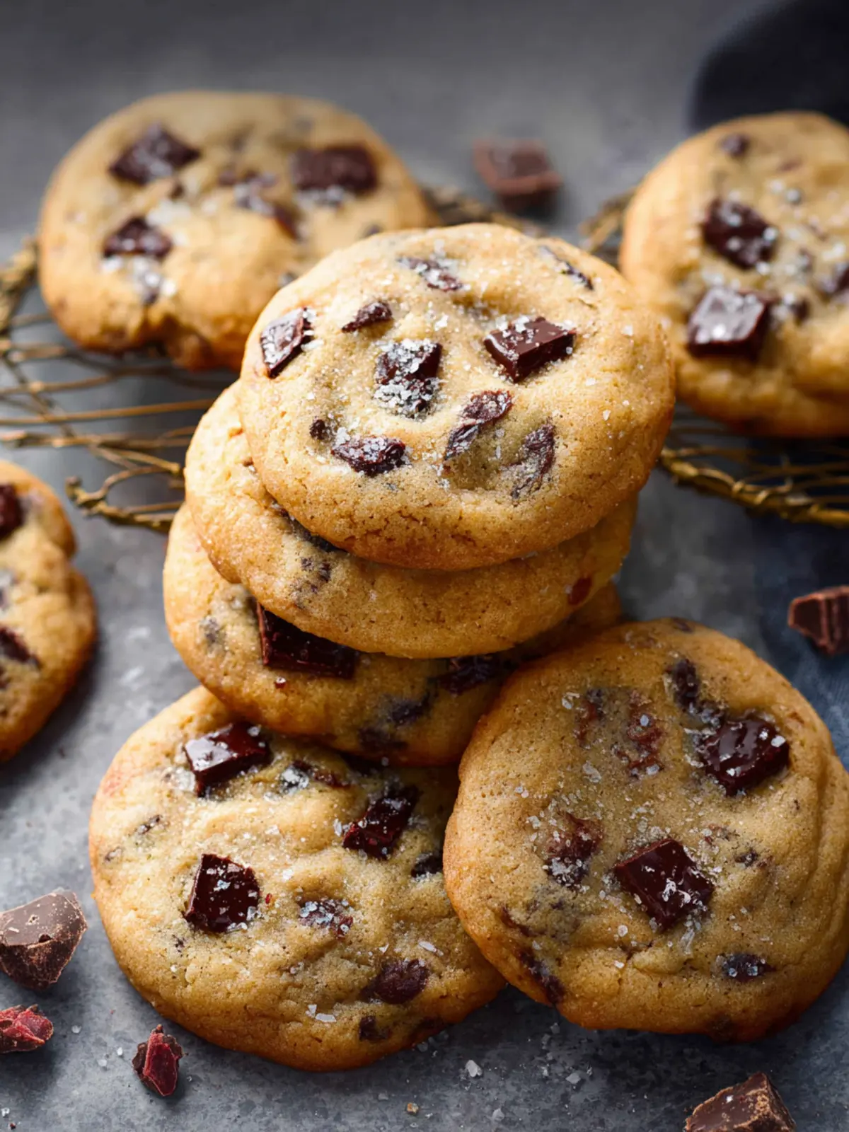 Cottage Cheese Chocolate Chunk Cookies First Image