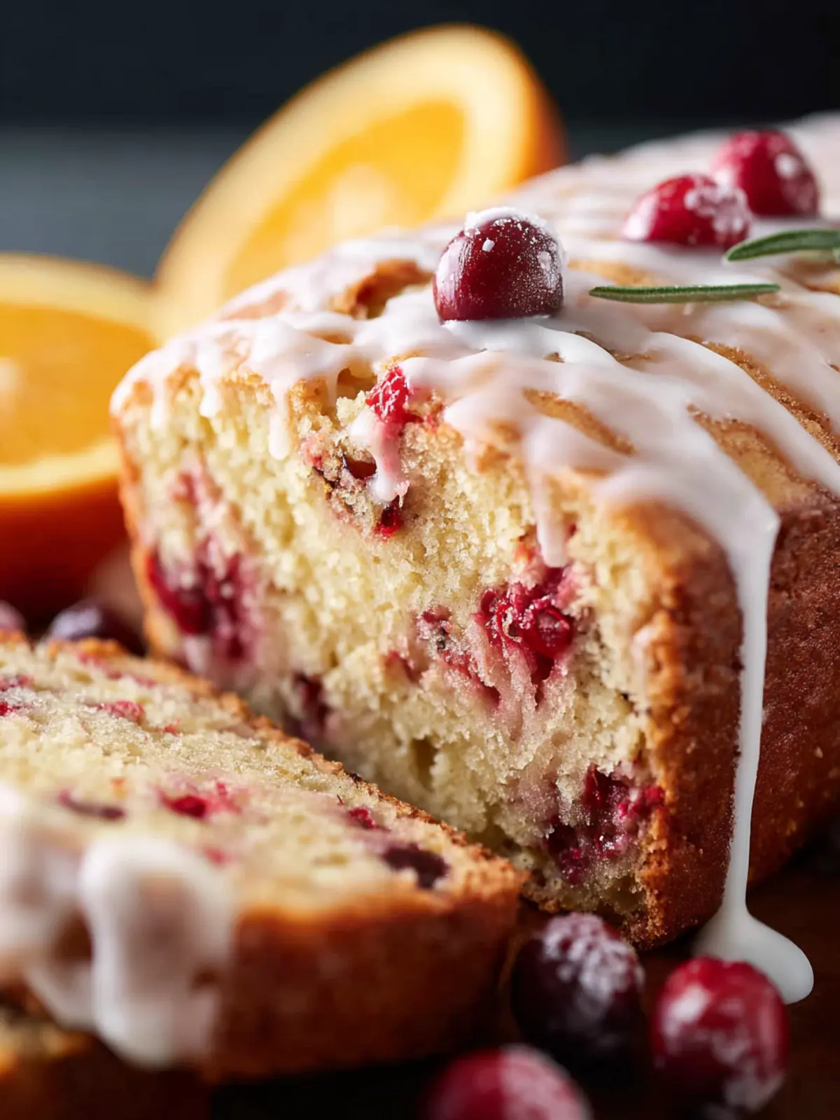 Cranberry Orange Bread First Image