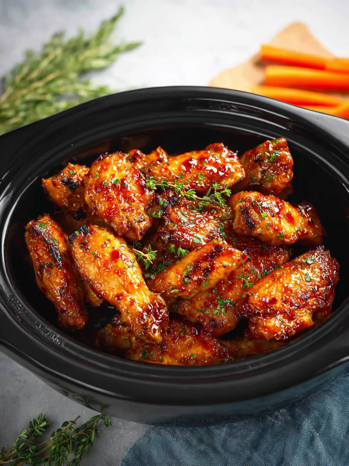 Crock Pot Chicken Wings First Image