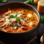 Crockpot Chicken Parmesan Soup First Image