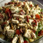Easy Tuscan Chicken Salad with Sun-Dried Tomatoes First Image
