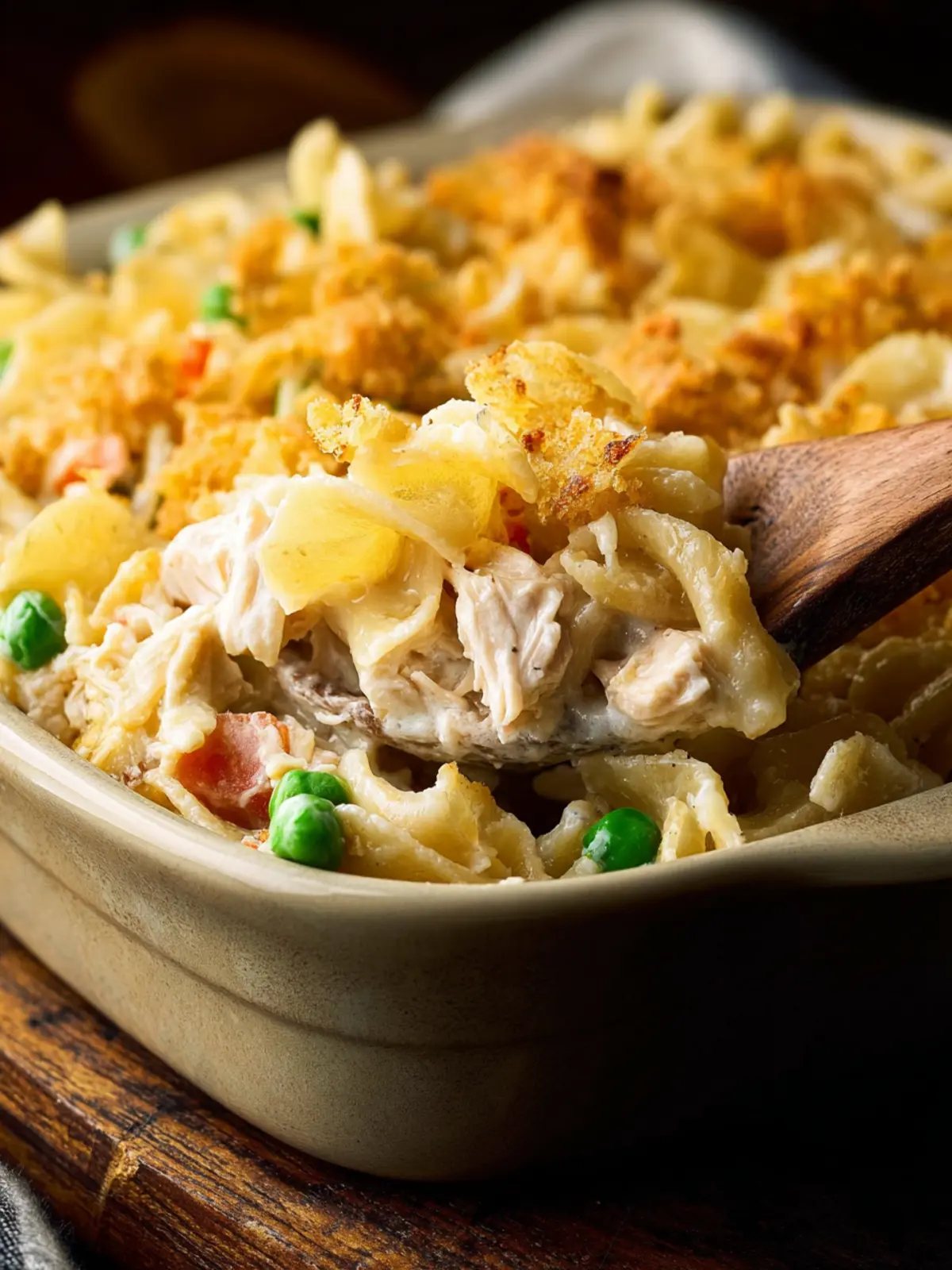 Gluten Free Tuna Noodle Casserole First Image