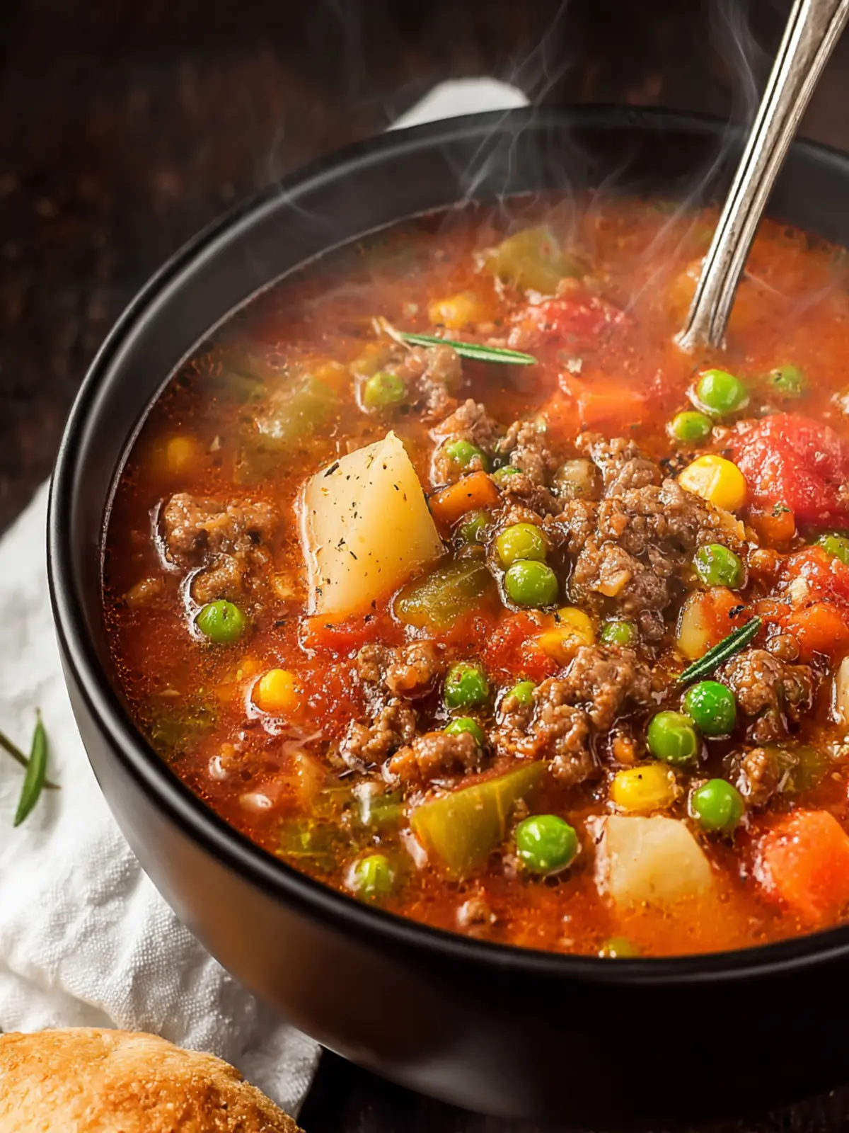 Hamburger Soup Recipe First Image