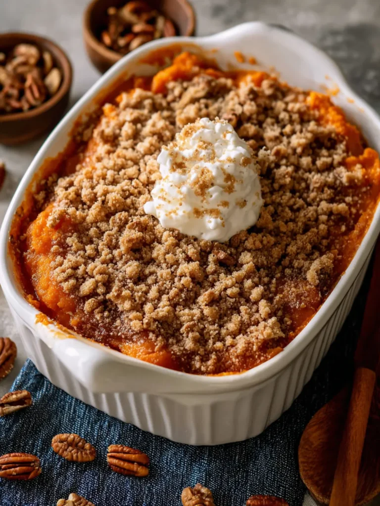 Instant Pot Sweet Potato Casserole First Image