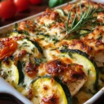 Irresistible Cheesy Chicken Zucchini Bake Recipe First Image