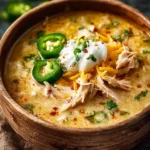 Keto White Chicken Chili First Image