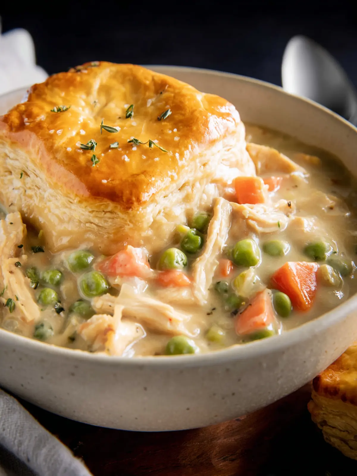 Slow Cooker Chicken Pot Pie First Image
