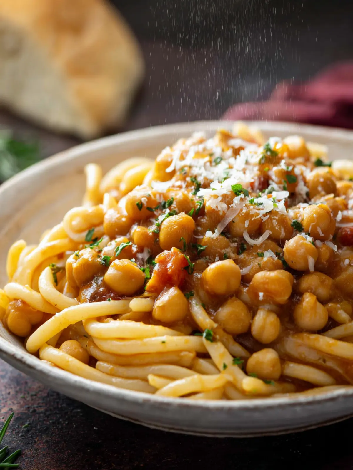 Pasta with Chickpeas First Image