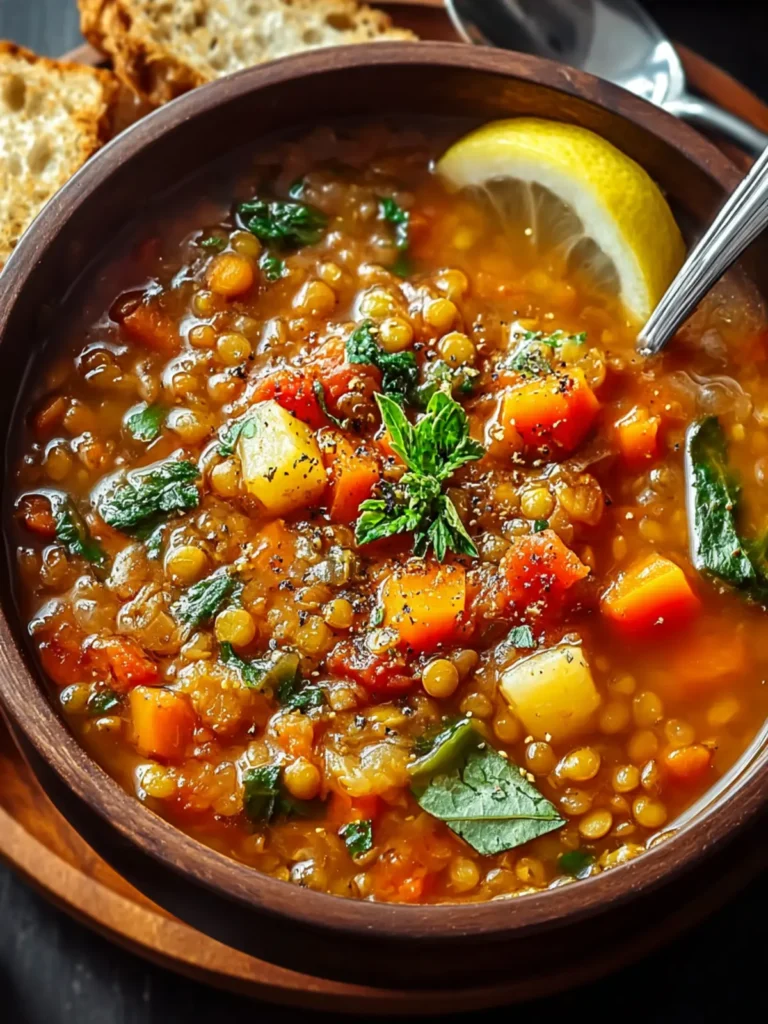 Cozy Grandma’s Lentil Soup Recipe – A Hug in a Bowl First Image