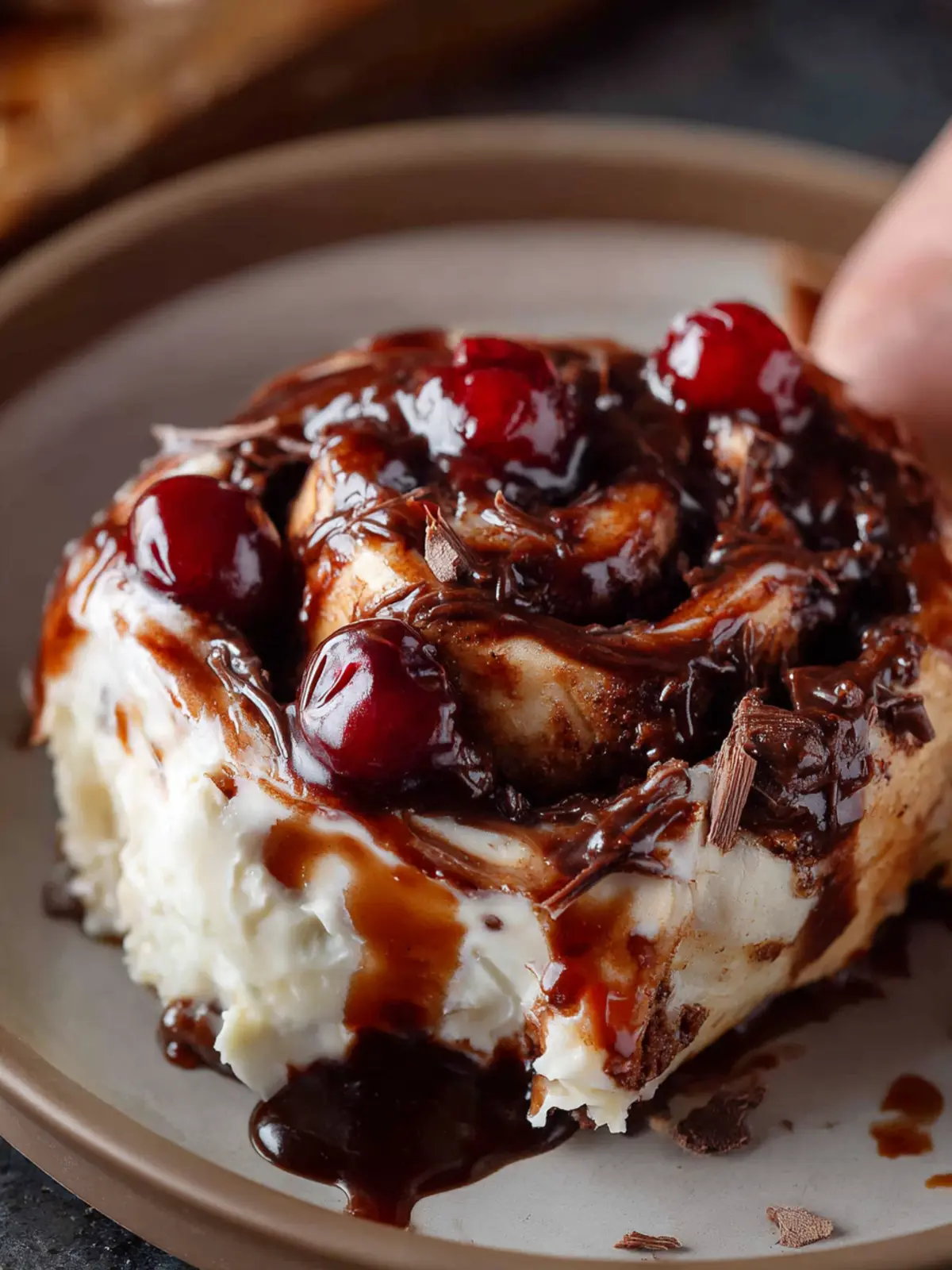 Black Forest Cinnamon Rolls First Image