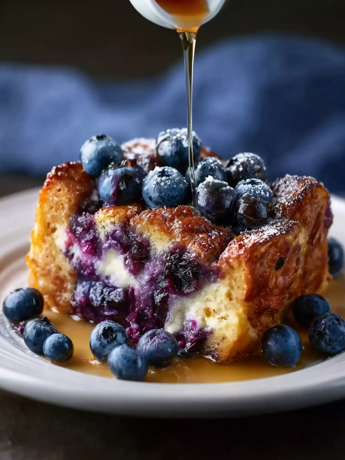 Blueberry French Toast Casserole First Image