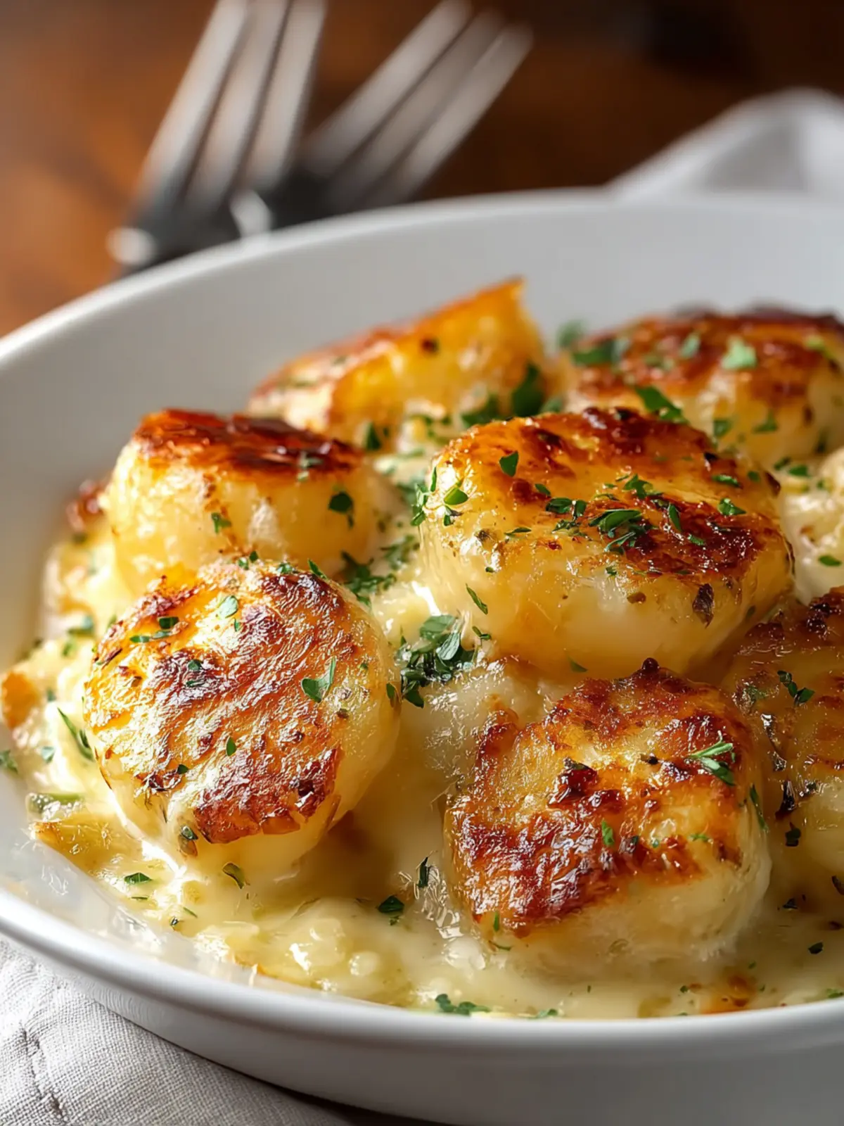 Creamy Delmonico Potatoes First Image