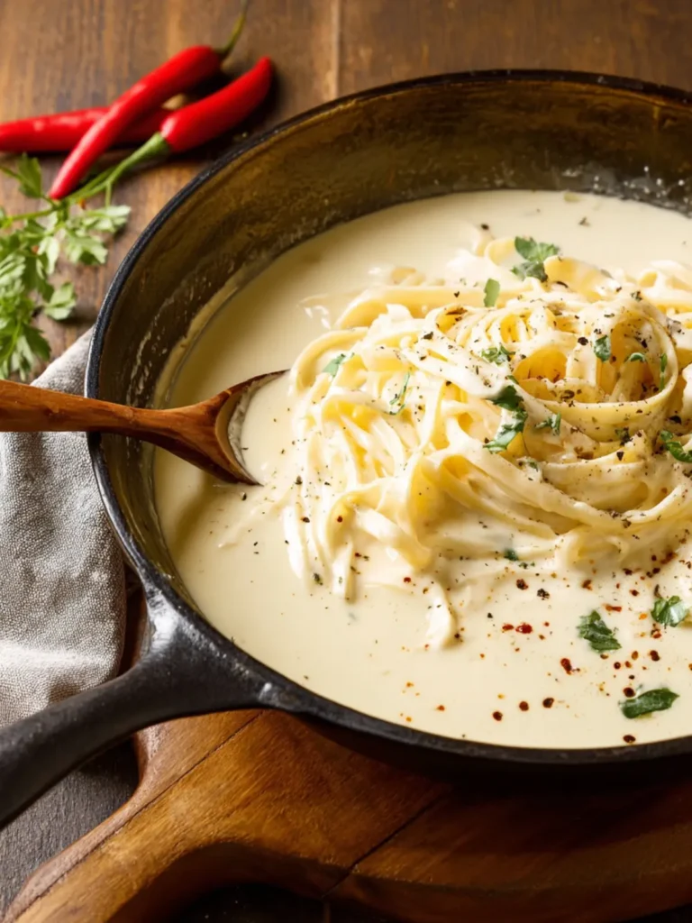 Homemade Alfredo Sauce First Image