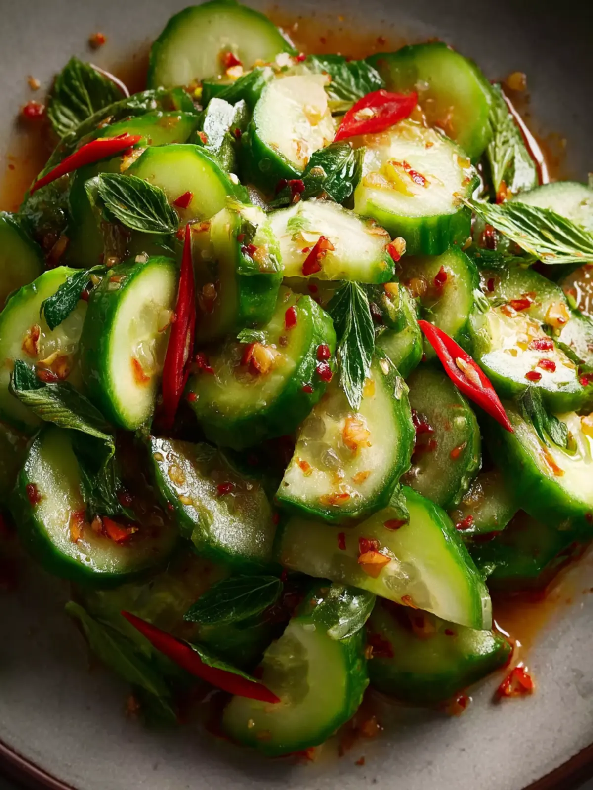 Spicy Cucumber Salad First Image