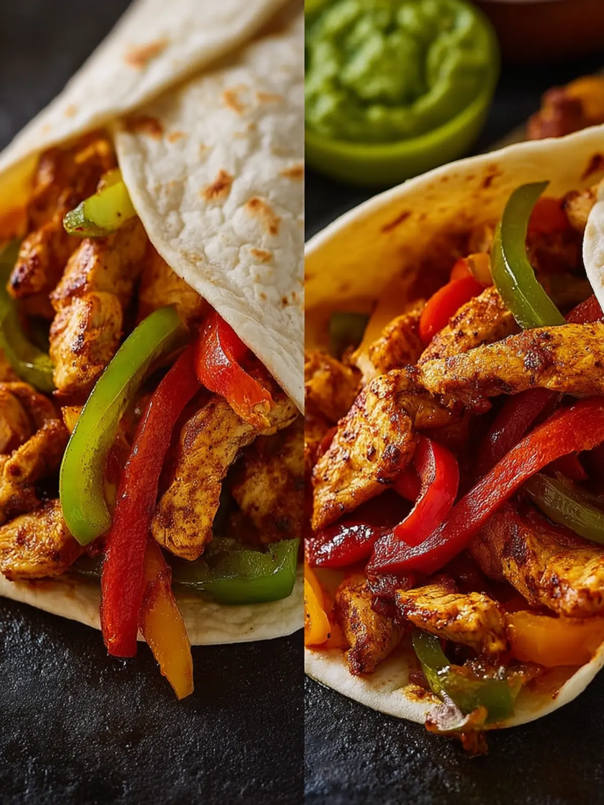 Air Fryer Chicken Fajitas First Image