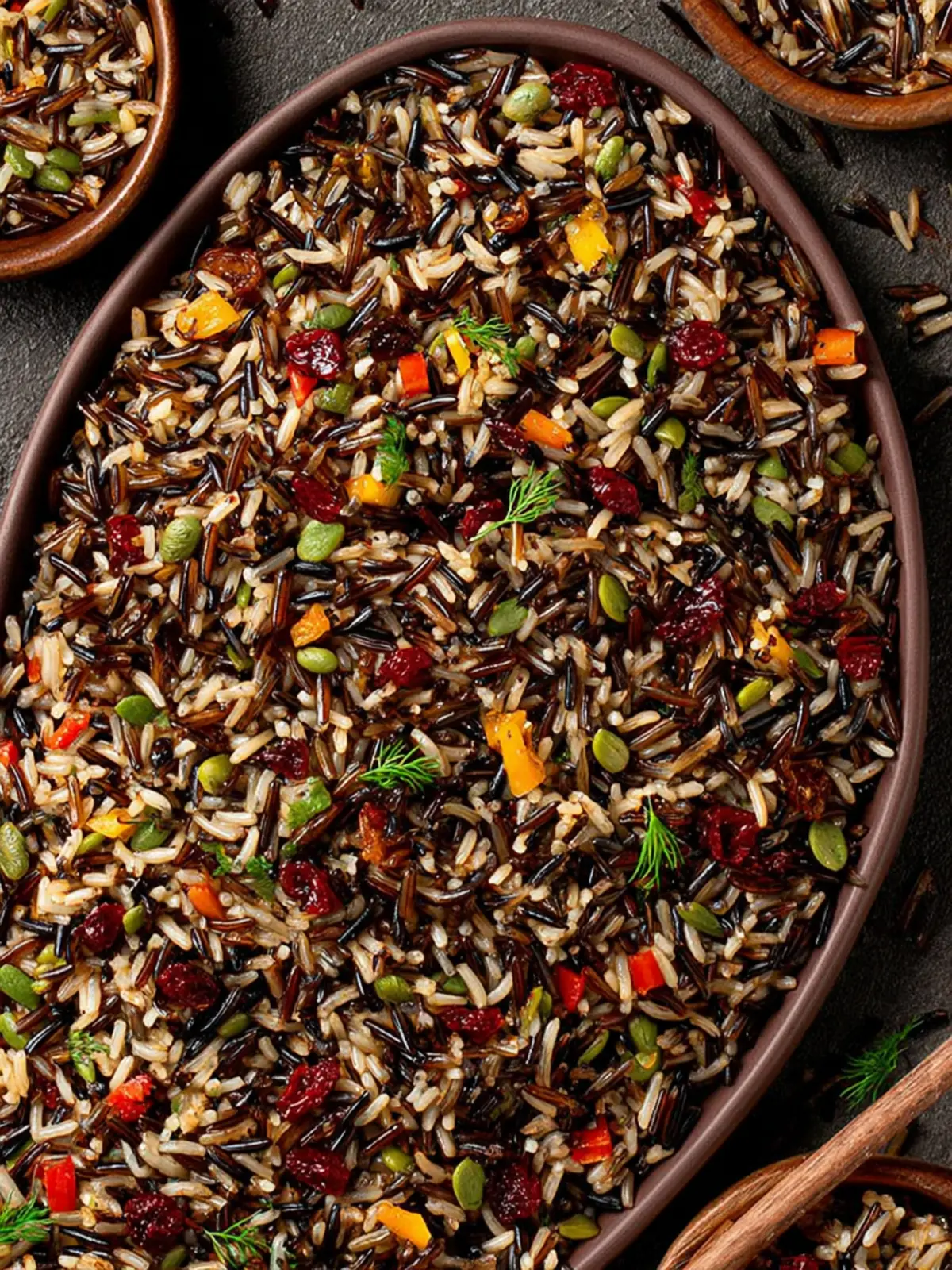 Baked Jeweled Wild Rice: A Luxuriously Cozy Delight