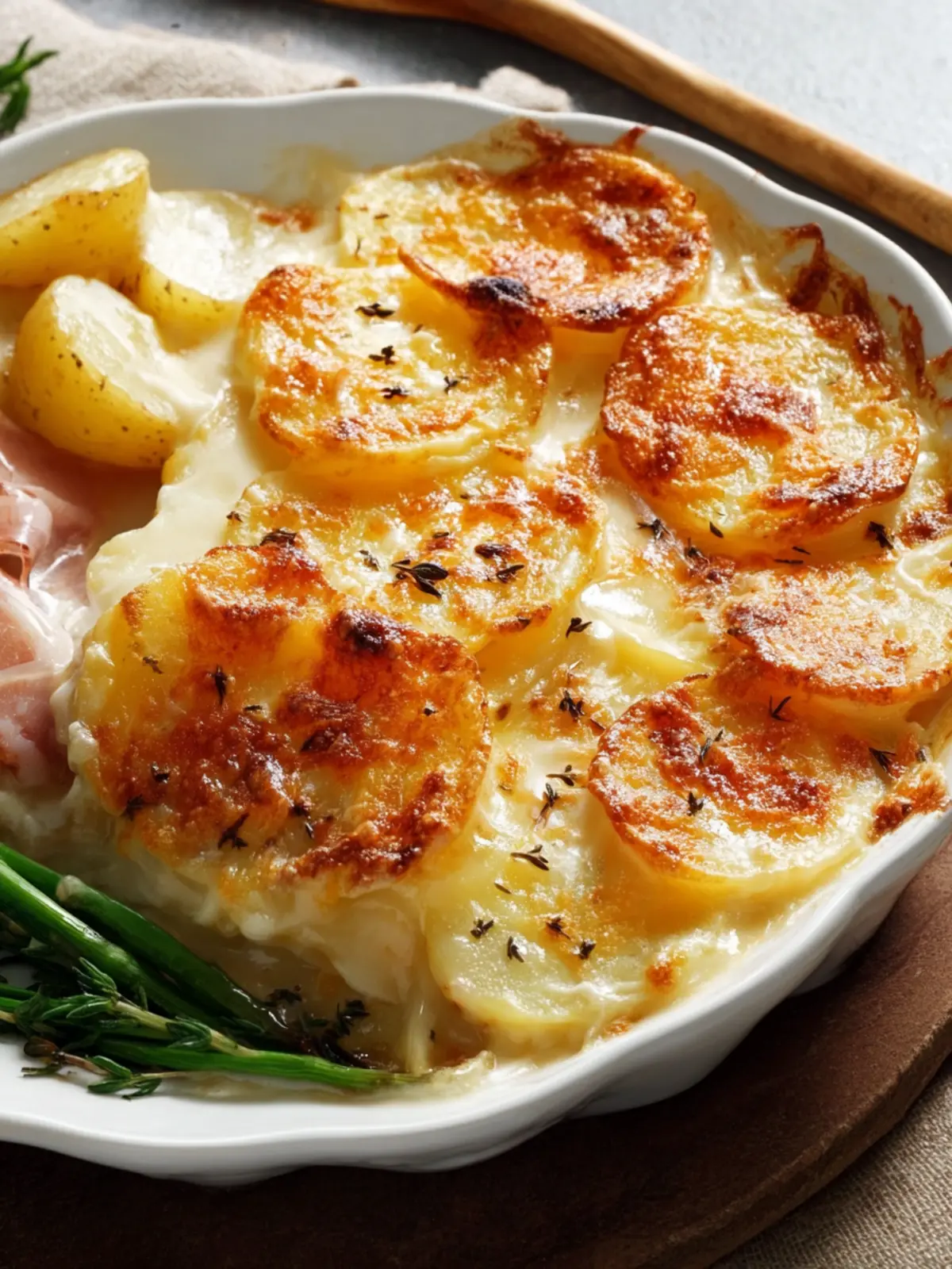 Creamy Scalloped Potatoes First Image