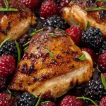 Jalapeño Blackberry Chicken First Image