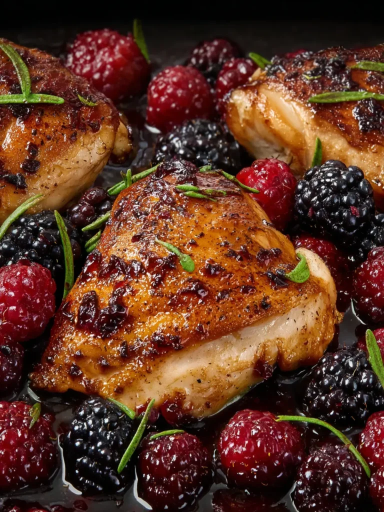 Jalapeño Blackberry Chicken First Image