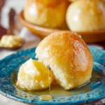 No-Knead Dinner Rolls with Honey Butter First Image