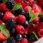 berry salad with mint First Image