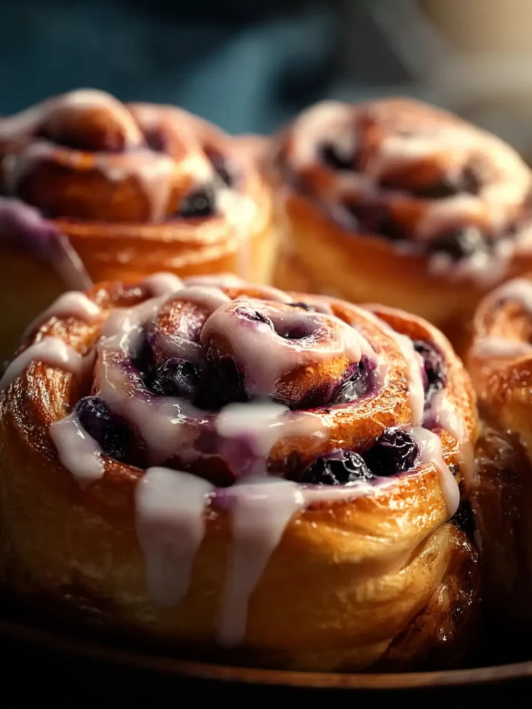 Blueberry Cinnamon Rolls First Image